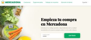 Verduras frescas junto a un texto promocional: 