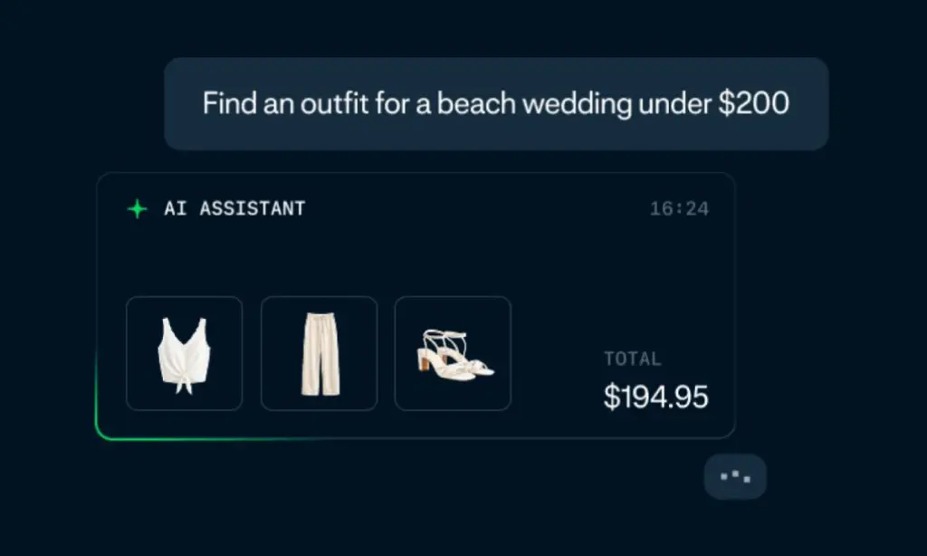 Funcionamiento de un asistente IA en eCommerce
