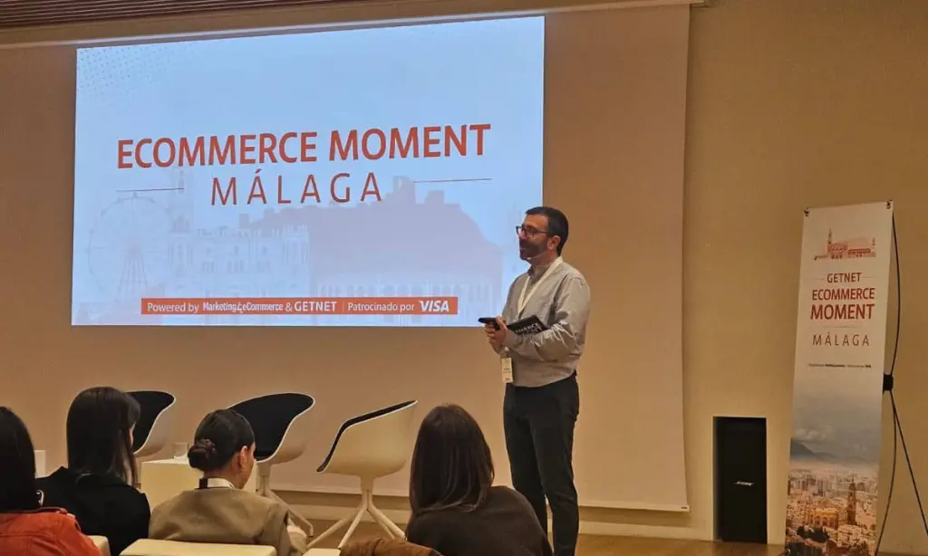 Rubén Bastón, en la presentación de Ecommerce Moment Málaga